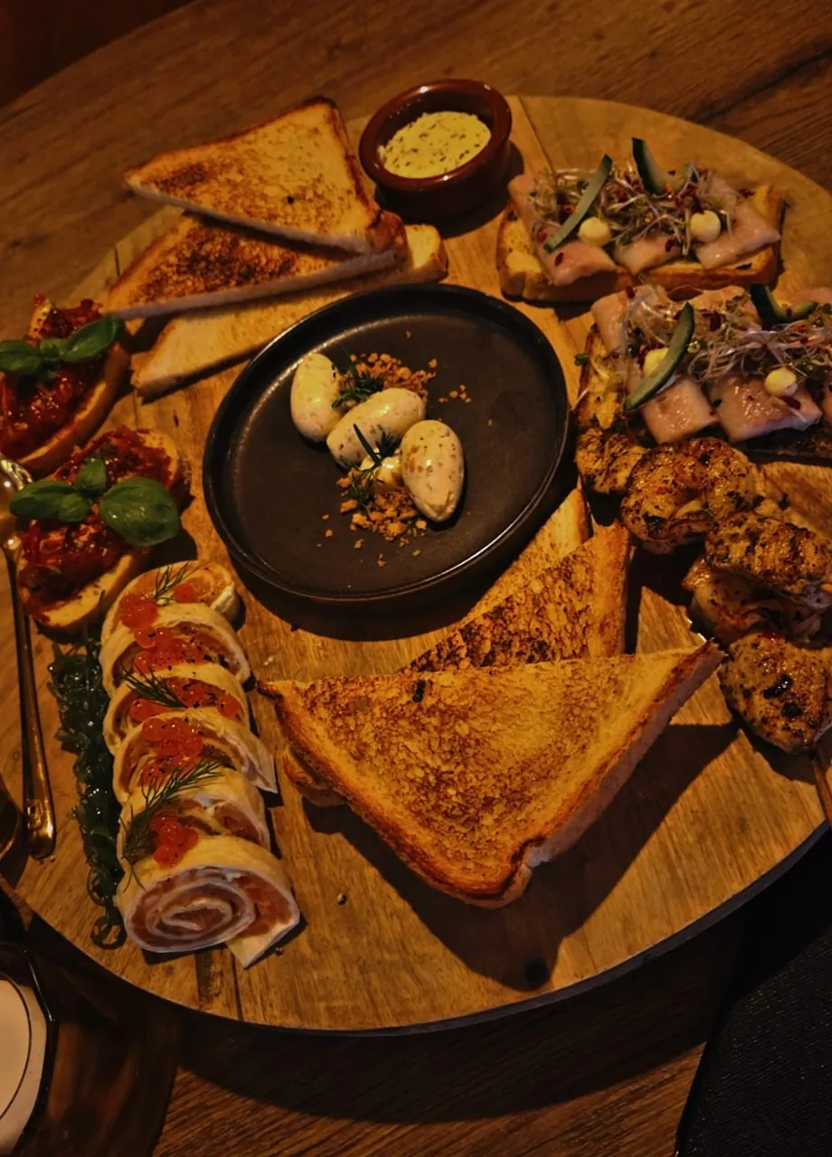 Borrel plank bij Ons dagelijkse kost