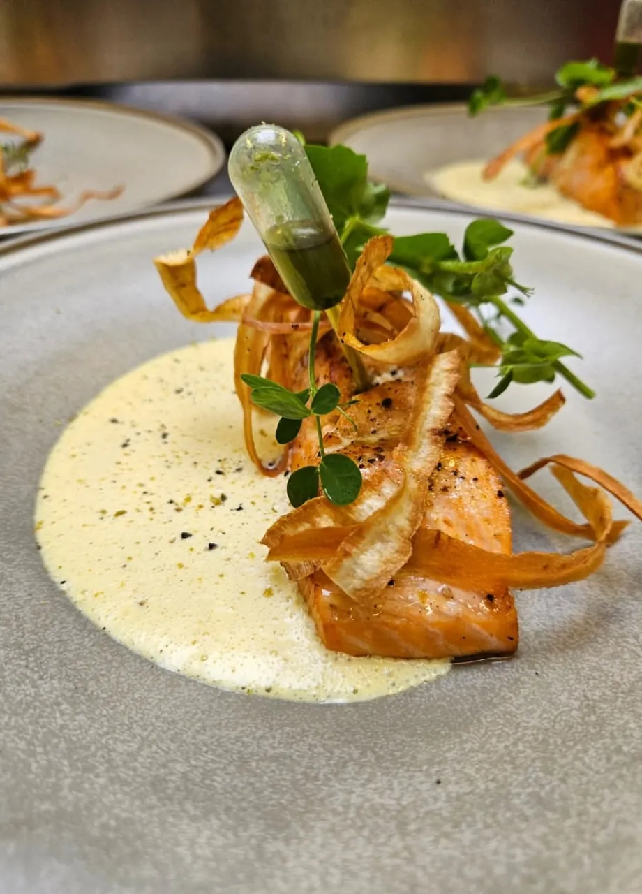 Luxe zalm gerecht
